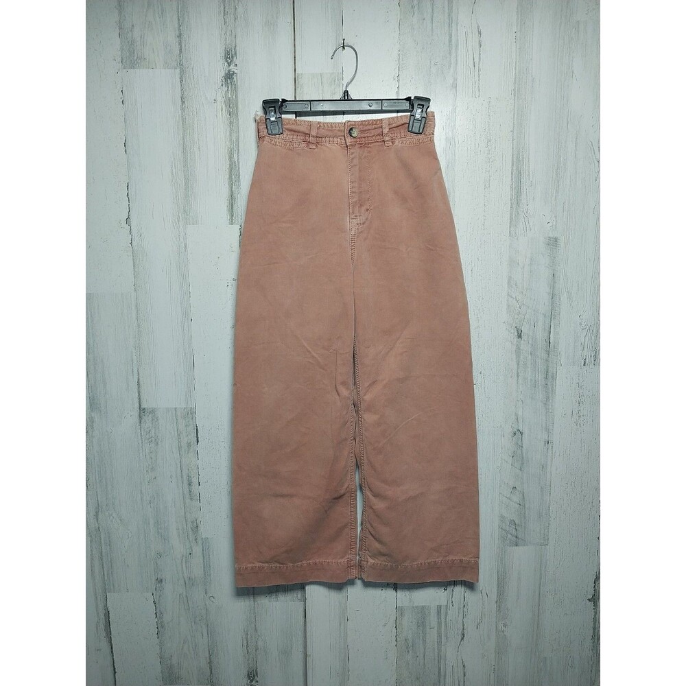 We The Free Wide Leg Denim Pants Size 26 Broken Belt Loop